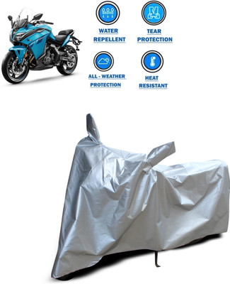 PAGORA Two Wheeler Cover for CFMoto(650GT, Silver)