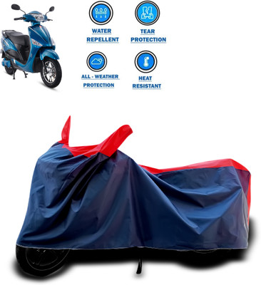 CODOKI Two Wheeler Cover for Hero(Electric Optima, Red)
