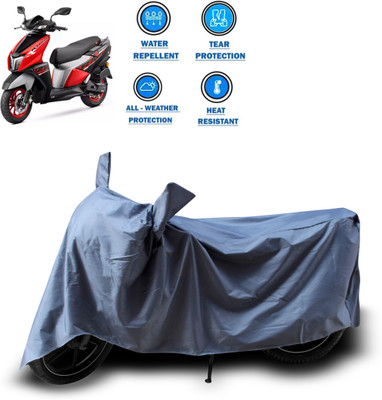 CODOKI Two Wheeler Cover for TVS(NTORQ, Grey)