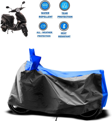 CODOKI Two Wheeler Cover for Hero(Electric Photon, Grey)