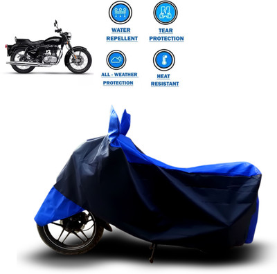 CODOKI Two Wheeler Cover for Royal Enfield(Bullet, Blue)
