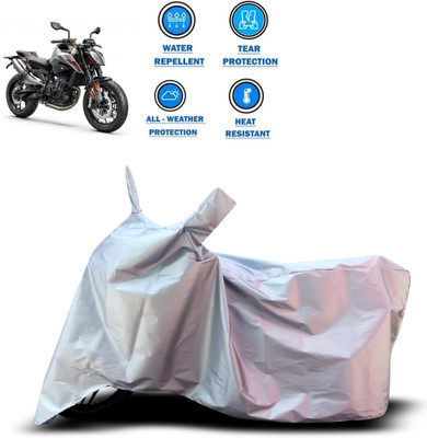 PAGORA Two Wheeler Cover for KTM(790 Duke, Silver)
