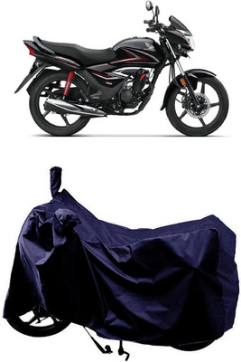 SUGASHRI Waterproof Two Wheeler Cover for Honda(Shine, Blue)