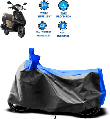 CODOKI Two Wheeler Cover for TVS(Scooty, Grey)