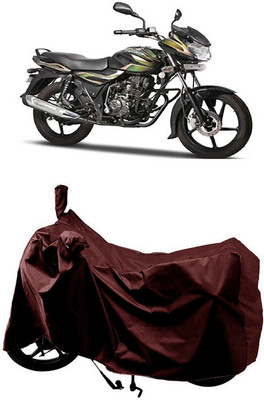 SUGASHRI Waterproof Two Wheeler Cover for Bajaj(Discover 100 DTS-i, Maroon)