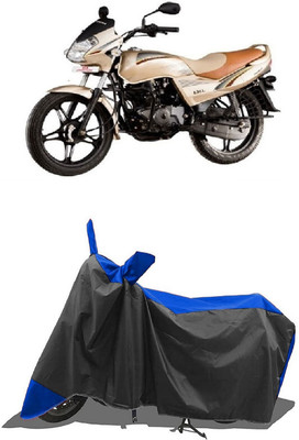 SUGASHRI Waterproof Two Wheeler Cover for LML(Freedom DX, Blue, Black)