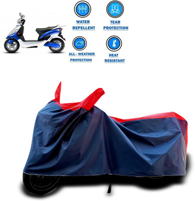 CODOKI Two Wheeler Cover for Hero(Electric Maxi, Red)
