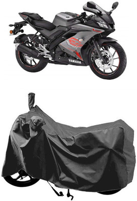 SUGASHRI Waterproof Two Wheeler Cover for Yamaha(YZF-R15 V3 New BS6, Grey)