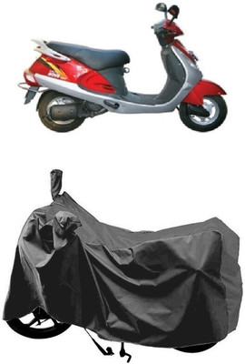 SUGASHRI Waterproof Two Wheeler Cover for Kinetic(Nova, Grey)