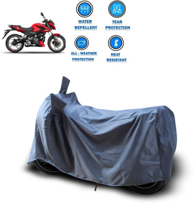 GOSHIV-car and bike accessories Waterproof Two Wheeler Cover for Bajaj(Grey)
