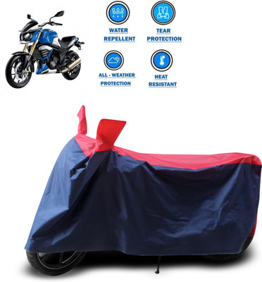 CODOKI Two Wheeler Cover for Mahindra(MOJO XT 300, Red)