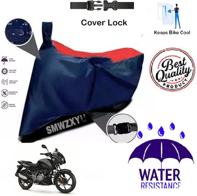 smwzxyu Waterproof Two Wheeler Cover for Bajaj(Red, Blue)