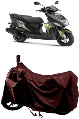 SUGASHRI Waterproof Two Wheeler Cover for Yamaha(Cygnus Ray ZR, Maroon)