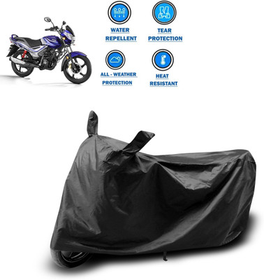 CODOKI Two Wheeler Cover for TVS(Star City Plus, Black)