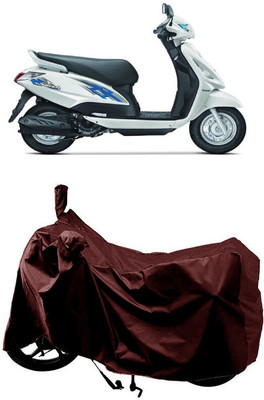 SUGASHRI Waterproof Two Wheeler Cover for Suzuki(Swish 125, Maroon)