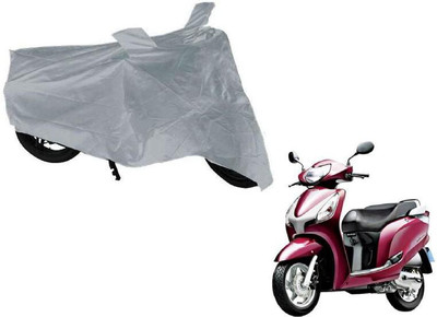 SK AUTO Waterproof Two Wheeler Cover for Honda(Aviator, Silver)