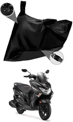 SK AUTO Two Wheeler Cover for Suzuki(Burgman Street, Black)