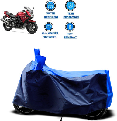 CODOKI Two Wheeler Cover for Suzuki(Bandit, Blue)