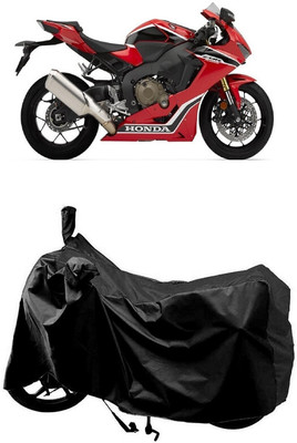 SUGASHRI Waterproof Two Wheeler Cover for Honda(CBR300R, Black)