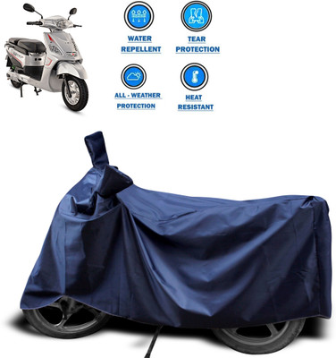 PAGORA Two Wheeler Cover for Hero(Electric NYX e5, Blue)