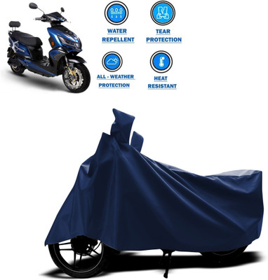 CODOKI Two Wheeler Cover for Okinawa(Praise, Blue)