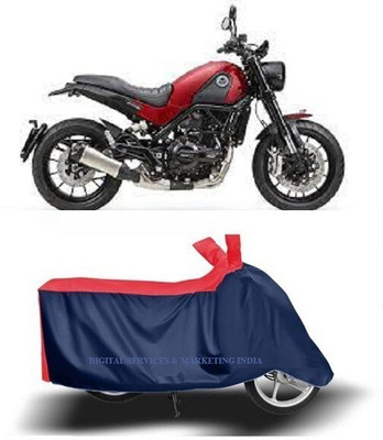 DSAMI Two Wheeler Cover for Benelli(Leoncino, Blue)