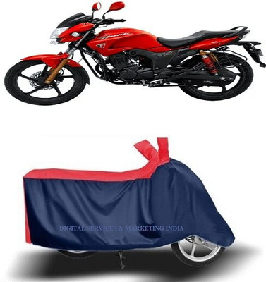 DSAMI Two Wheeler Cover for Hero(Hunk, Blue)