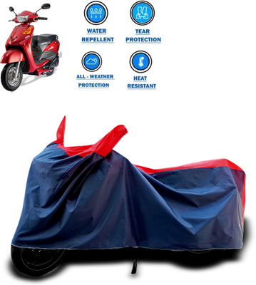 CODOKI Two Wheeler Cover for Indus(Yo EXL, Red)