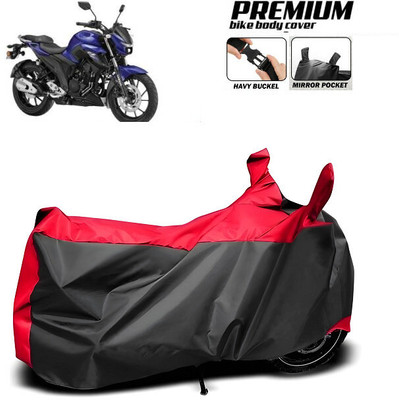 SK AUTO Waterproof Two Wheeler Cover for Yamaha(Red)