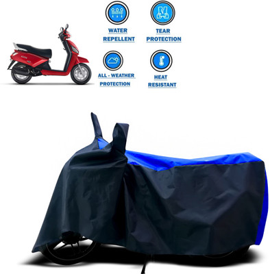 PAGORA Two Wheeler Cover for Mahindra(Gusto, Blue)