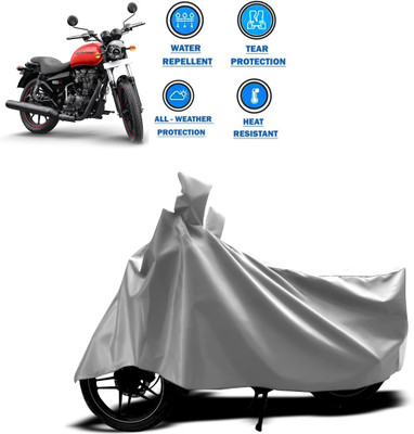 PAGORA Two Wheeler Cover for Royal Enfield(Thunderbird 350, Silver)