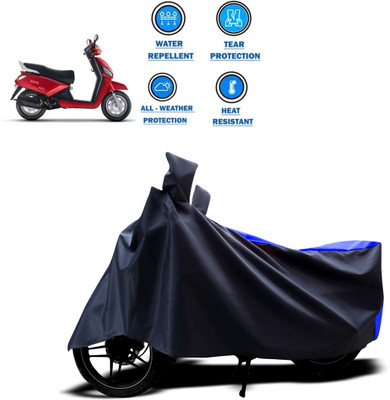 CODOKI Two Wheeler Cover for Mahindra(Gusto, Blue)