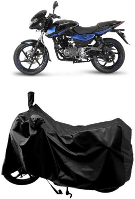 SUGASHRI Waterproof Two Wheeler Cover for Bajaj(Pulsar 150 DTS-i, Black)