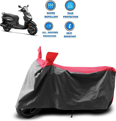 CODOKI Two Wheeler Cover for Hero(MotoCorp Pleasure Plus, Grey)
