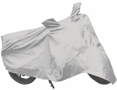 SK AUTO Two Wheeler Cover for Hero(Passion Pro TR, Silver)