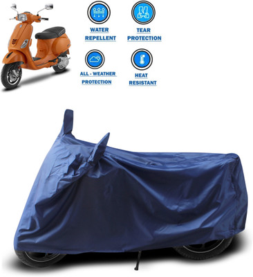 CODOKI Two Wheeler Cover for Piaggio(Vespa SXL 125, Blue)