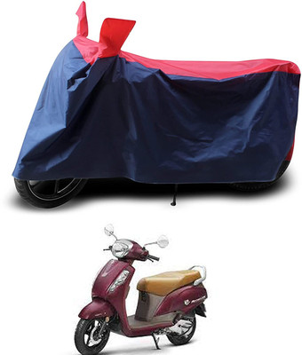 SK AUTO Two Wheeler Cover for Suzuki(Access SE, Red, Blue)