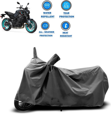PAGORA Two Wheeler Cover for Yamaha(MT 09, Grey)