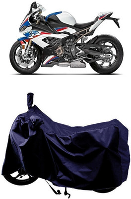 SUGASHRI Waterproof Two Wheeler Cover for BMW(S1000RR, Blue)