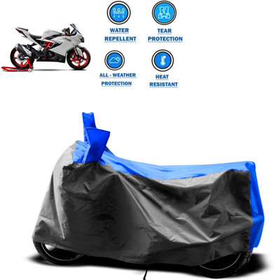 PAGORA Two Wheeler Cover for TVS(Apache RR 310, Grey)