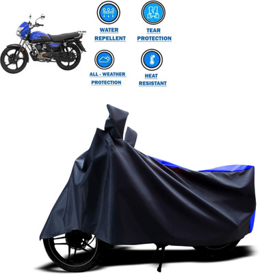 GOSHIV-car and bike accessories Two Wheeler Cover for TVS(Radeon, Blue)