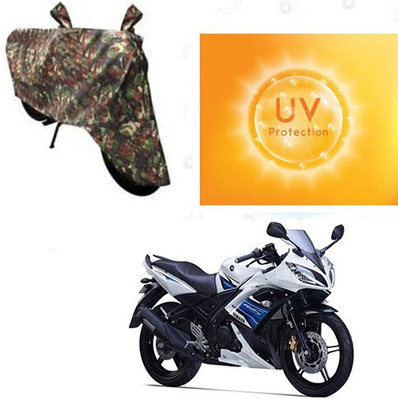 SK AUTO Waterproof Two Wheeler Cover for Yamaha(YZF R15 S, Grey)