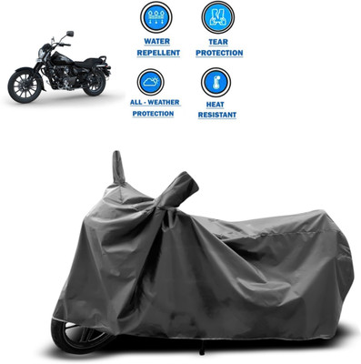 CODOKI Two Wheeler Cover for Bajaj(Avenger Street 160, Grey)