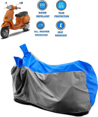 CODOKI Two Wheeler Cover for Piaggio(Vespa SXL 125, Grey)