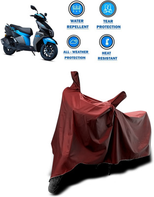 GOSHIV-car and bike accessories Waterproof Two Wheeler Cover for TVS(Ntorq 125, Maroon)