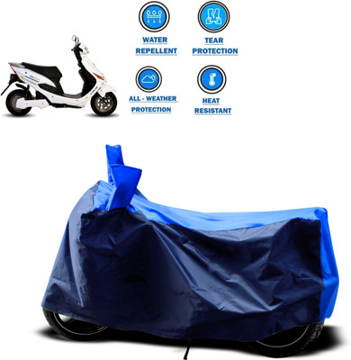 PAGORA Two Wheeler Cover for Hero(Electric Cruz, Blue)