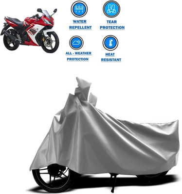CODOKI Two Wheeler Cover for Yamaha(R15 s, Silver)