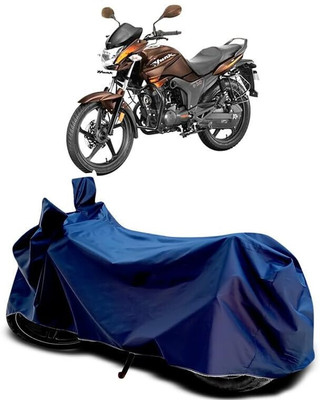 SK AUTO Two Wheeler Cover for Hero(Hunk, Blue)