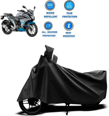CODOKI Waterproof Two Wheeler Cover for Yamaha(Fazer 25, Black)