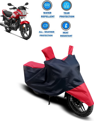 PAGORA Two Wheeler Cover for Hero(Super Splendor, Red)